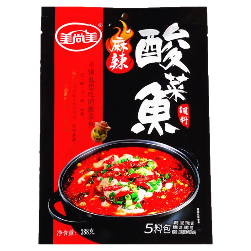 美尚美麻辣酸菜鱼调料388g包邮