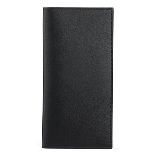 男士长款钱包荔枝纹真皮质感商务简约风钱包卡包一体学生证件收纳