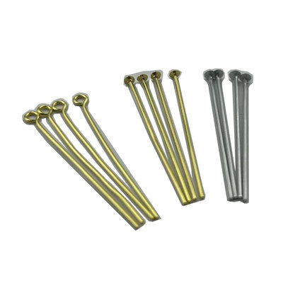 水晶灯饰配件球针挂水晶球全铜大头针吊灯配件金色银色挂钩包邮