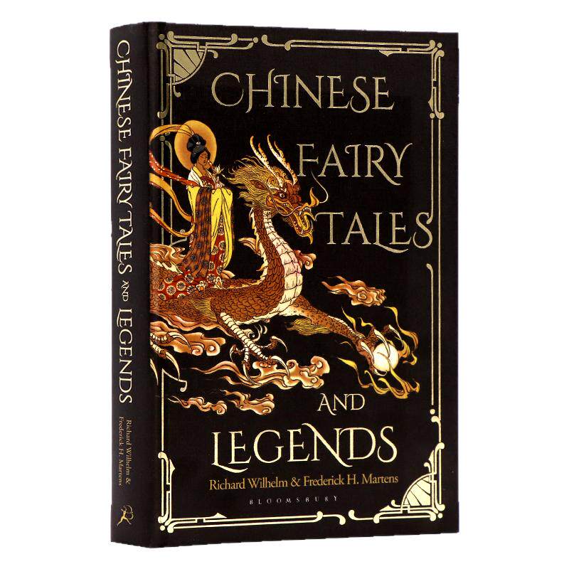英文原版 中国神话与民间故事精装收藏版 Chinese Fairy Tales and Legends 神话故事与传说74篇 多样的中国文化青少年读物