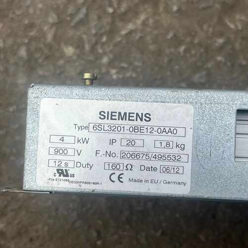 溢价-6SL3201-0BE12-0AA0制动电阻