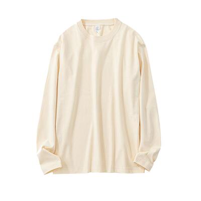 小白家250g重磅纯棉长袖t恤打底