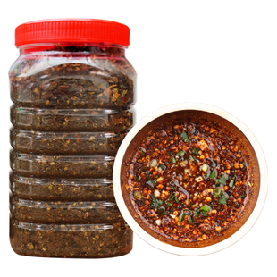 柴火糊辣椒面贵州特产煳辣椒粉凉拌蘸水调味料特辣特香瓶装胡海椒