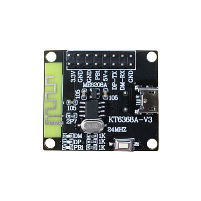 蓝牙芯片IC模块串口BLE5.1双模SPP杰理SOP8AT指令透传国产KT6368A