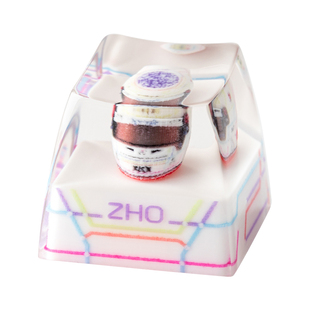 KEYMOJI 周冠宇F1车手头盔个性键帽2024上海站阿布扎比站Wooting