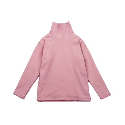 依依妈女童冬款加绒高领打底衫