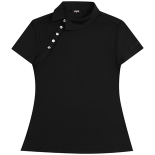 2026高尔夫女装夏季女士服装短袖polo上衣网球T恤女衣服短裙套装