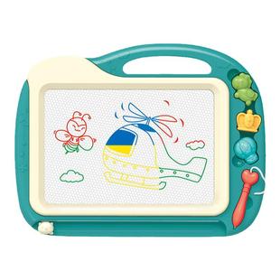 超大儿童画画板磁性写字板一岁宝宝彩色涂鸦画写板支架式家用2岁3