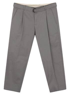 EMPORIO ARMANI EA阿玛尼春秋男士腰带九分裤休闲裤银泰 301604