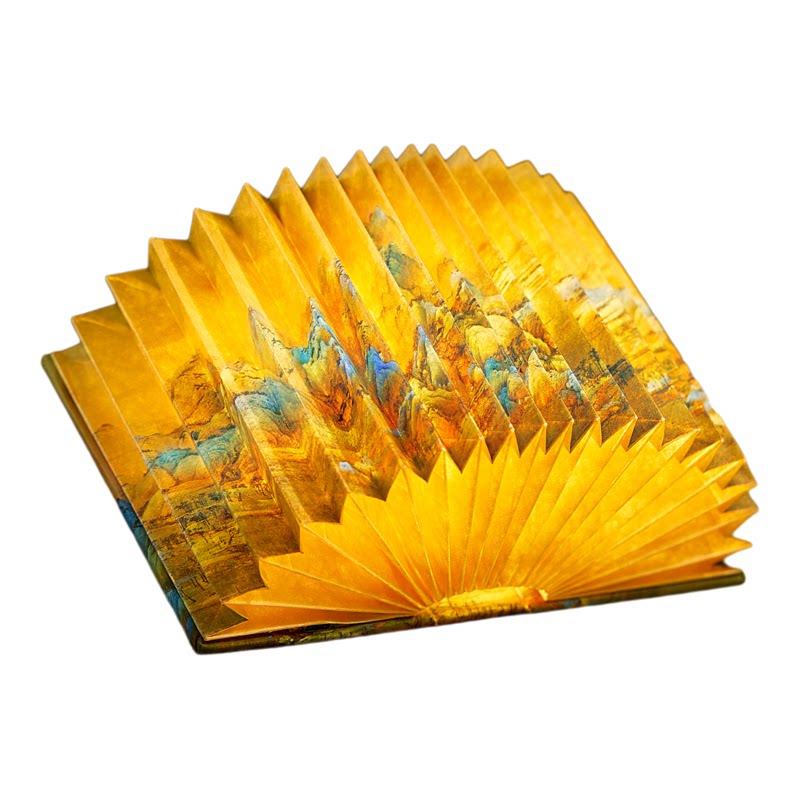 三尺鲤国潮文具 千里江山书灯小夜灯博物馆文创桌面摆件氛围灯精致高档名画系列摆件中国风伴手礼高颜值礼物