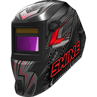 迅安5000F头戴式自动变光电焊面罩氩弧焊电焊防护罩焊工专用焊帽