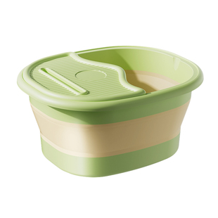 泡脚桶家用保温过小腿宿舍足浴按摩盆子可折叠冬天便携式加厚保温