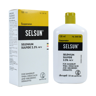 曼秀雷敦Selsun潇洒抗真菌洗发水2.5%二硫化硒脂溢性皮炎去屑止痒