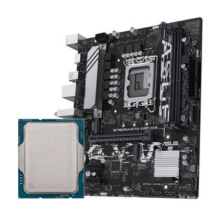 英特尔i5-13400F盒装散片CPU主板套装搭铭瑄H610M/225F微星B860M