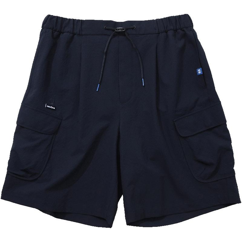 【官方】nautica whitesail 日系中性潮酷街头风工装梭织短裤