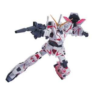 【自营】万代高达模型HGUC100 1/144 独角兽 毁灭模式 拼装敢达