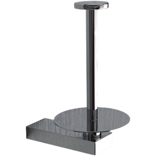 全铜竖立纸巾架壁挂 创意卷纸架 卫生间纸架 轻奢厕纸置物架酒店