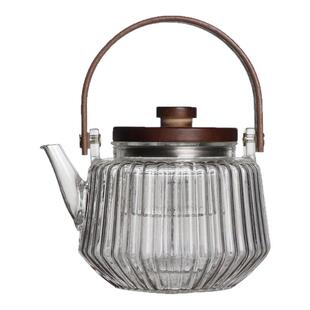 玻璃煮茶壶单壶耐高温电陶炉专用煮茶器家用泡茶壶提梁烧水壶茶具