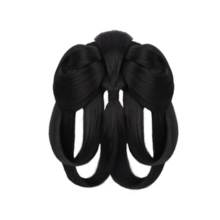 古风汉服假发抓夹发包盘发一体式古装唐风发髻明制造型头饰垫发包