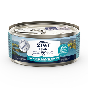 【ziwi旗舰店】滋益巅峰猫罐头85g*10营养主食罐猫咪成幼猫