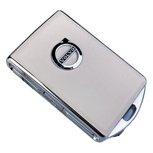 沃尔沃钥匙套纳帕纹真头层牛皮XC60XC90XC40S60S90合金改装替换壳