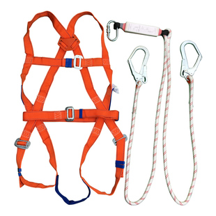 防坠落欧式安全带全身五点式高空作业保险带户外施工安全绳腰带钩