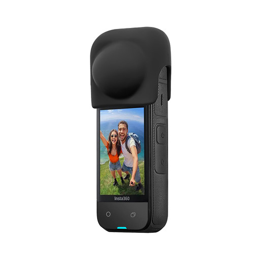 适用于影石Insta360 X5 X4镜头保护套便携轻巧Insta360x4硅胶套全景运动相机X5防护配件硅胶套钢化膜防花配件