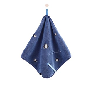 擦手毛巾挂式卫生间专用擦手巾不发臭速干吸水不掉毛防臭儿童家用