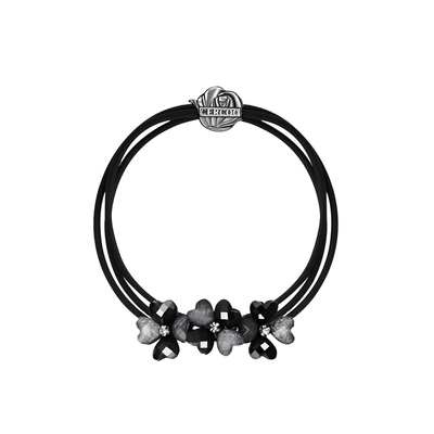 奢蔻多层发圈细头绳发饰女