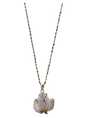 日韩时尚百搭郁金香项链