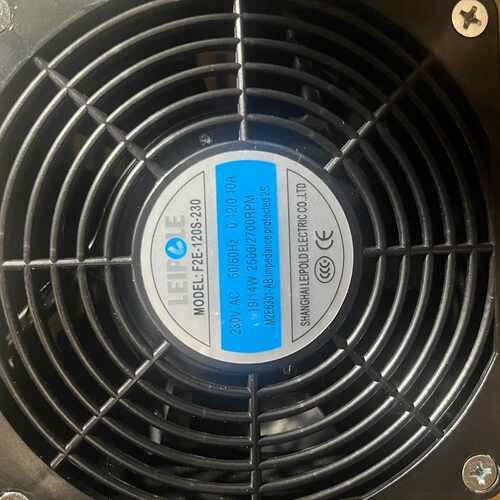 全新上海雷普配电机柜散热器  雷普 F2e-120s-230