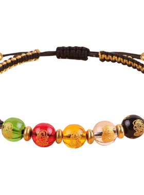 本命年男士礼物五路财神黑色