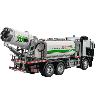 大号合金喷雾洒水车带灯光音效