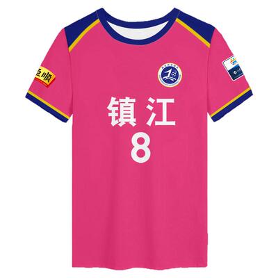 2025苏超镇江队球衣速干t恤