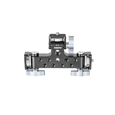 FOMITO铝合金三机位云台直播支架转接手机夹横竖多功能云台底座通用拓展配件兔笼旋转头手机直播支架配件