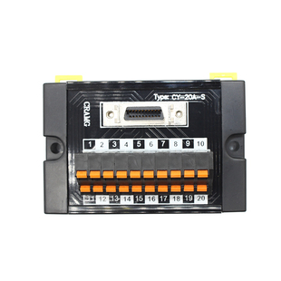 适用西门子V90 PN伺服驱动器X8接线端子台 I/O信号电缆20针转接板