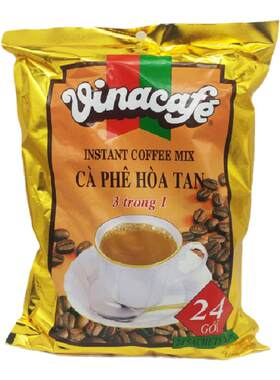 越南进口威拿金装vinacafe三合一速溶咖啡浓香480g两袋起免运费
