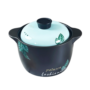 砂锅炖锅明火耐高温养生煲汤锅陶土沙锅韩式燃气汤煲锅家用大容量