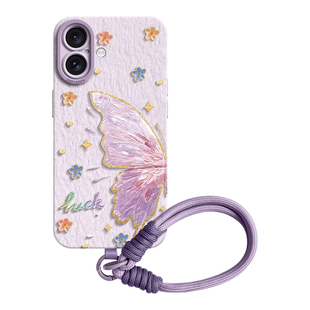 GGUU适用苹果17手机壳iPhone17promax保护套16新款air女生15腕带14镜头全包13挂绳12硅胶11巨好看pro防摔专用