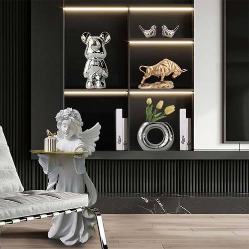 简约现代欧式样板间摆件别墅装饰品装电视柜摆件客厅软架书房软