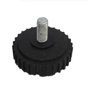 30kg150kg200公斤300KG电子秤称脚下面黑红色塑胶底座 通用螺丝脚