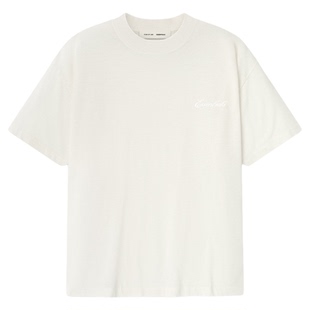 FOG Essentials 25FALL HOLIDAY 简约logo刺绣纯色短袖T恤情侣款