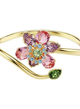 【新年礼物】施华洛世奇Idyllia花朵手镯配饰饰品女高级