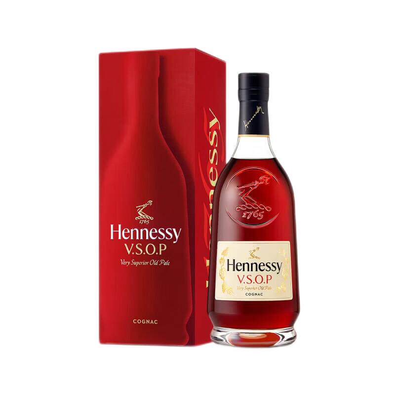 【自营】Hennessy轩尼诗VSOP新版法国干邑白兰地700ml洋酒