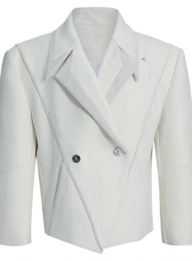 ArguE解构立体不规则西服套装