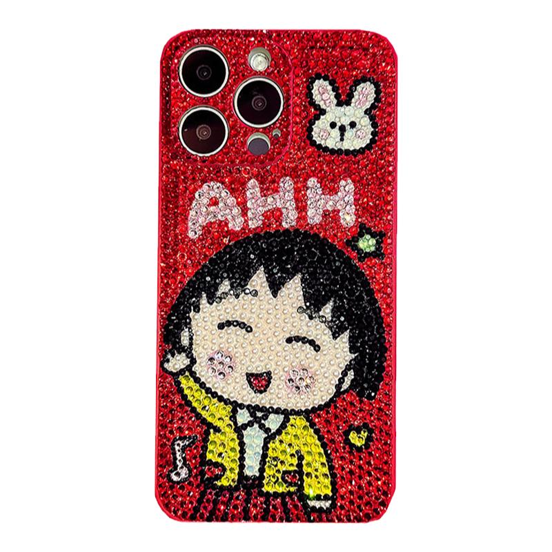 iPhone15Promax镶钻手机壳16全包
