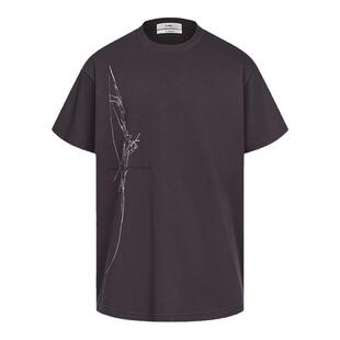 ATTEMPT SS24 异形印花短袖T恤