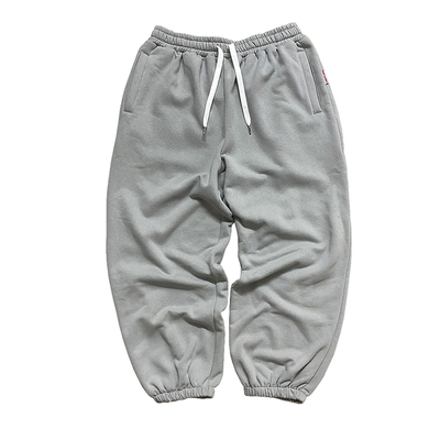 嘻哈运动美国街头宽松加绒绒卫裤