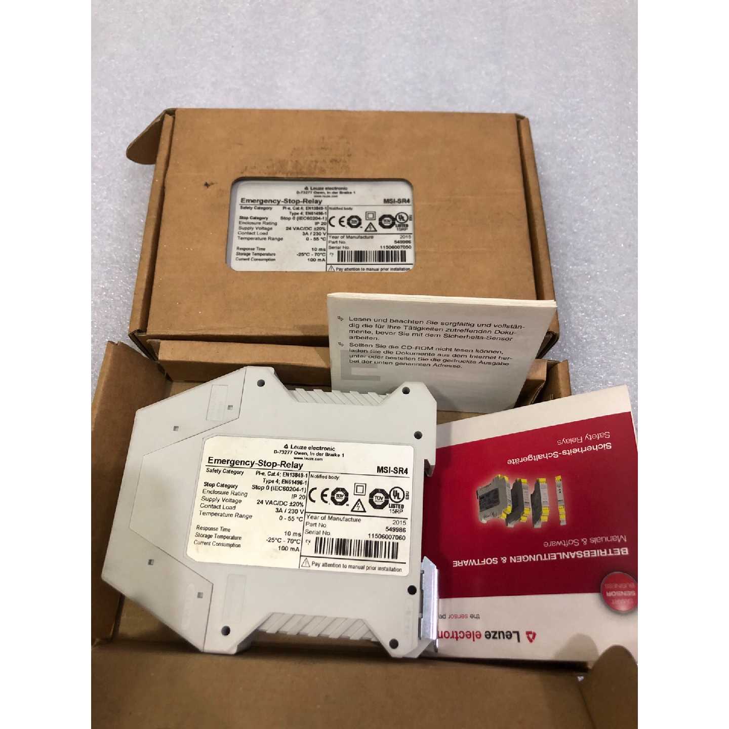 【议价-可维修】LEUZE测 安全继电器 MSI-SR4 549986/二手均有货