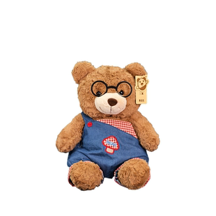 正版俏俏熊一对泰迪熊玩偶睡觉抱的熊熊情侣礼物结婚高级压床娃娃